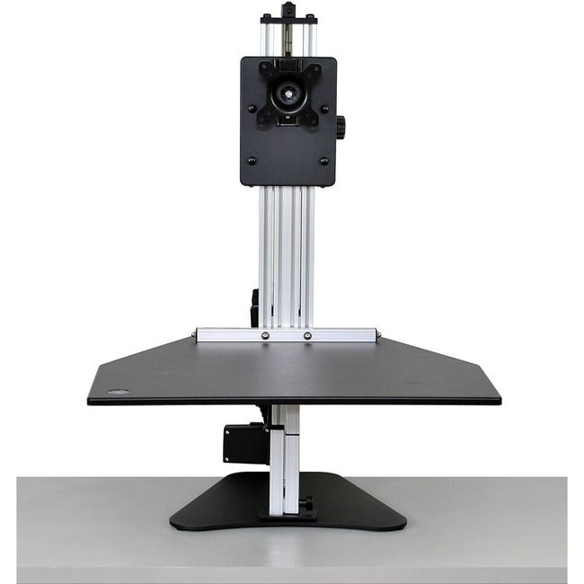 Ergo Desktop Electric Pro Sit and Stand Workstation Black Minimally As