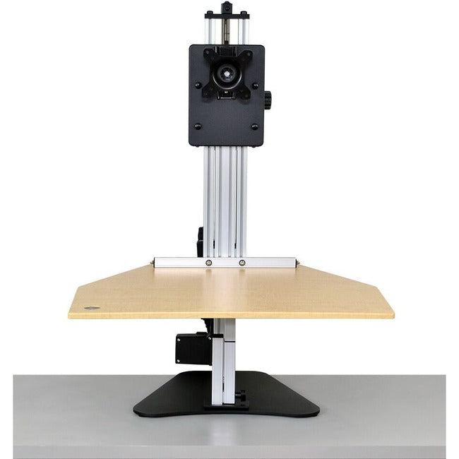 Ergo Desktop Electric Pro Sit and Stand Workstation Maple Minimally Assembled ELEC-ED-KP-MAP-5B