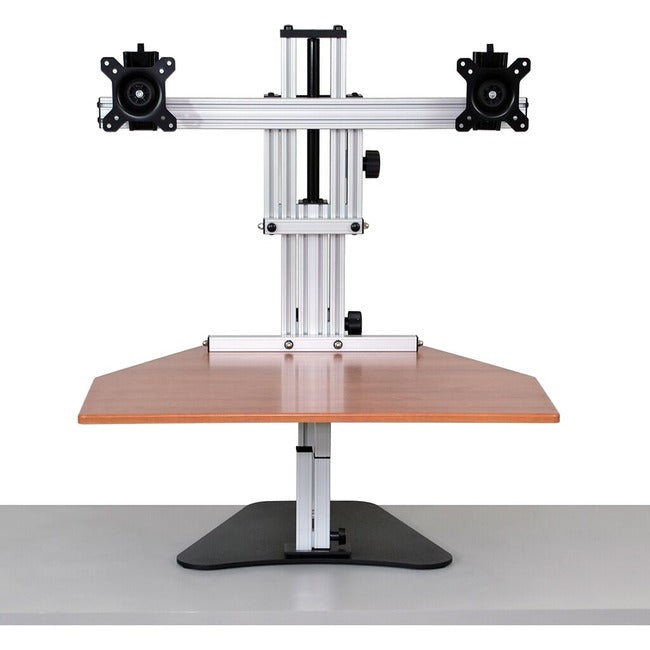 Ergo Desktop Kangaroo Elite Sit and Stand Workstation, Cherry,Fully Assembled ED-KE-CHE-FA