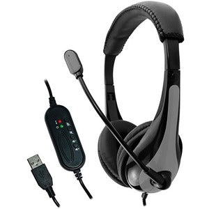 Ergoguys AE-39 USB Headset 2AE39GRYUSB32 - Computer Headset with Microphone | TechSoft