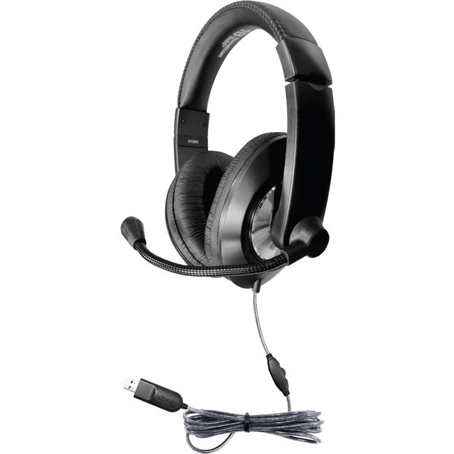 Ergoguys Hamilton Buhl Smart-Trek Deluxe Stereo Headset with In-Line Volume ST2BKU