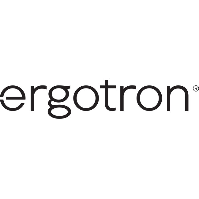 Ergotron Cpu Mount For Thin Client, Flat Panel Display - Black