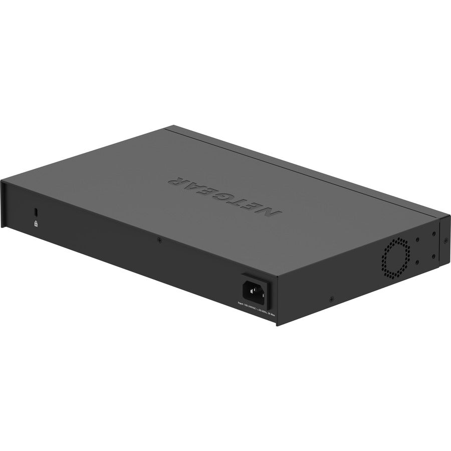 Ethernet Switches - 24-Port PoE+ Gigabit Unmanaged Network Switch | Netgear GS324P GS324P-100NAS