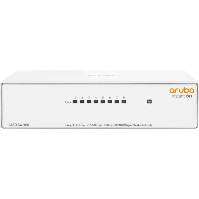 Ethernet Switches - HPE Networking Instant On Switch 8p Gigabit 1430 | TecISoft R8R45A#ABA