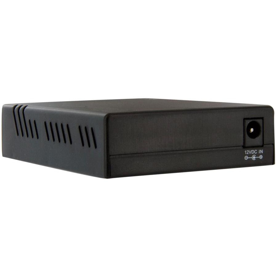 Ethernet to Fiber Media Converter ST Connector 2km - StarTech MCM110ST2 TAA Compliant