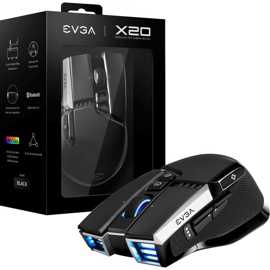 EVGA X20 Gaming Mouse 903-T1-20BK-KR