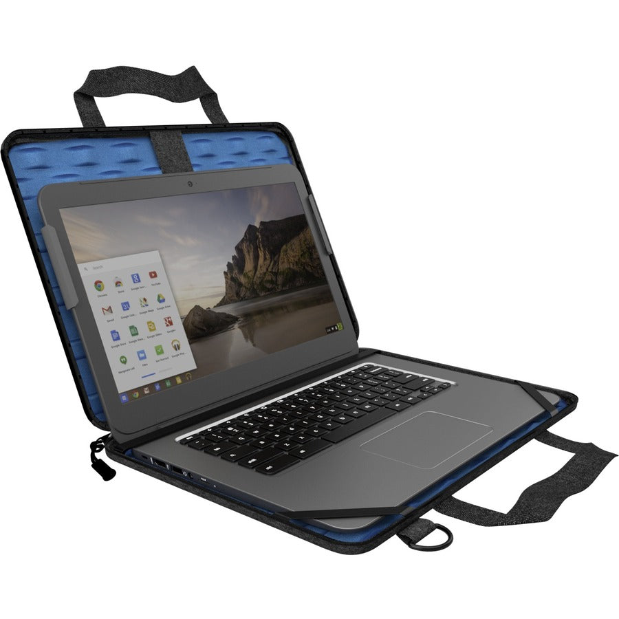 Explorer 4 Work-In Case w/Pocket 14 (Black)" MC-EB4P-14-BLK