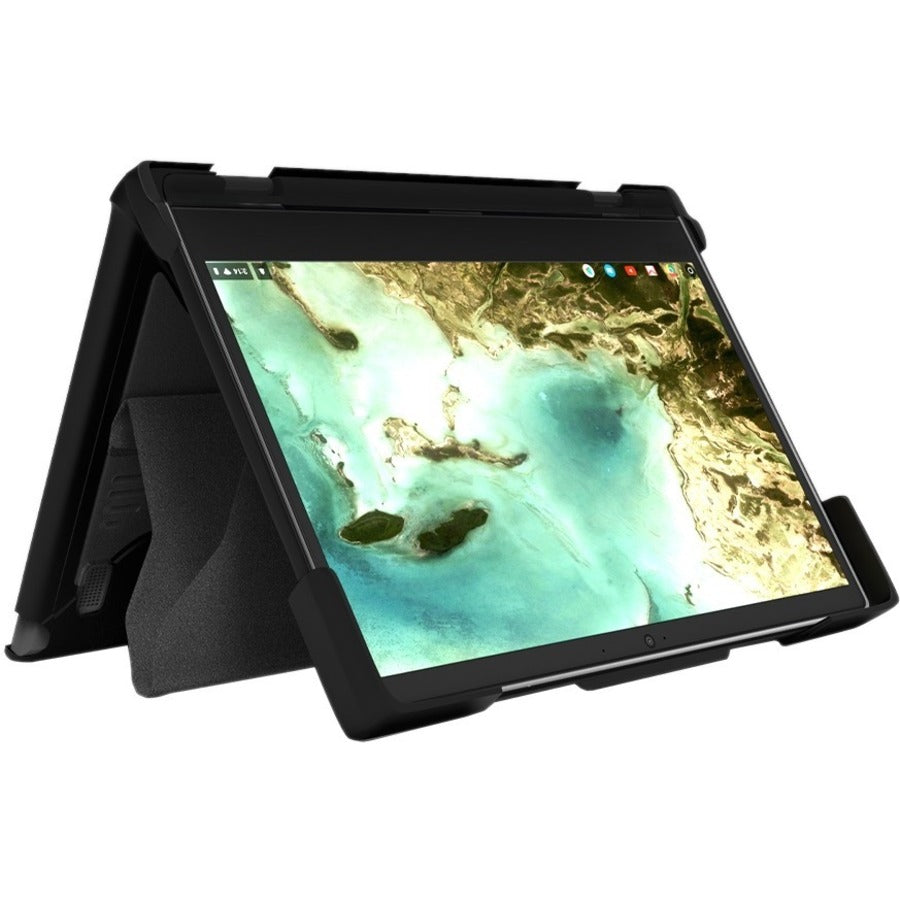 Extreme Shell-S for HP G5 Chromebook Clamshell 14 (Black/Clear)" HP-ESS-G5EE-14-BCLR