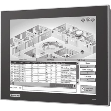 FPM-215-R8AE 15" XGA Industrial Monitor with Resistive Touch