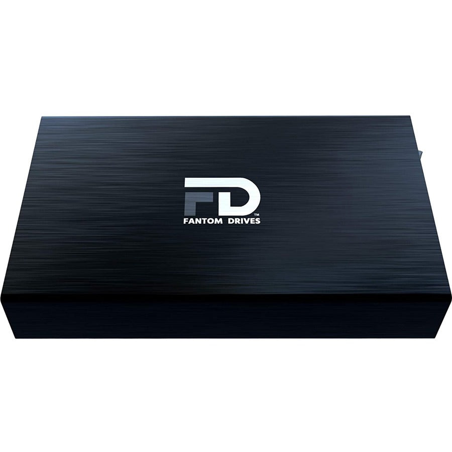 Fantom Drives 14TB External Hard Drive - GFORCE 3 - USB 3, Aluminum, Black, GF3B14000U
