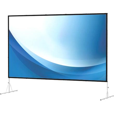 Fast-Fold Deluxe Portable Projection Screen - 16:9 HDTV HD Progressive Heavy Duty Legs | Da-Lite 39313HD