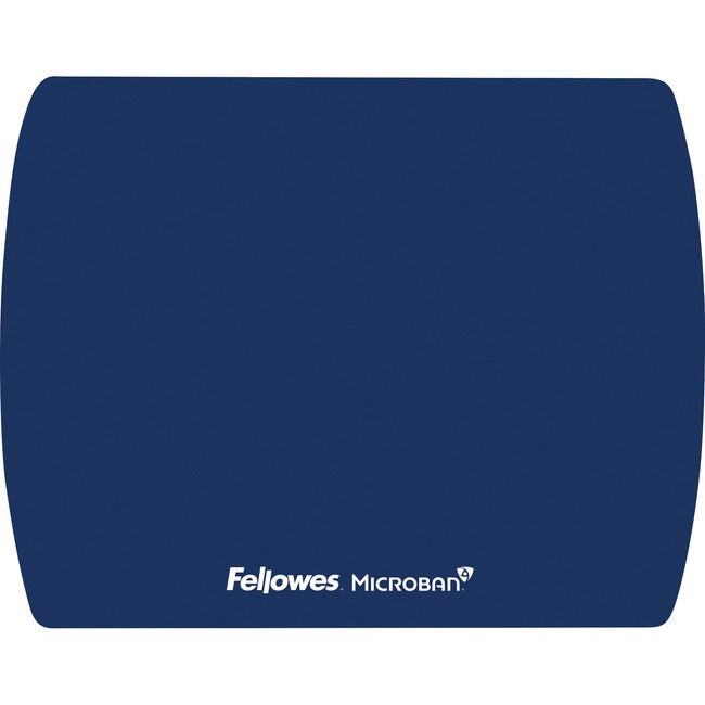 Fellowes Microban&reg; Ultra Thin Mouse Pad - Blue 5908001