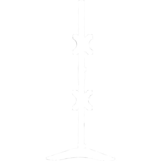 Fellowes Professional Series Freestanding Dual Stacking Monitor Arm 8044001