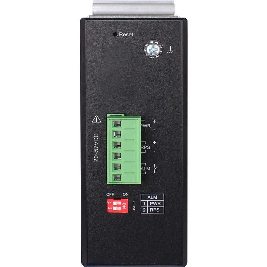 Fiber Ethernet Switches - Industrial Managed Gigabit Network Switch | Tecisoft NGI-M04C2