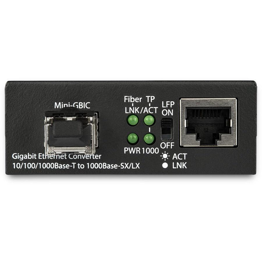 Fiber Ethernet Switches - MCM1110MMLC Gigabit Media Converter | TecisOft