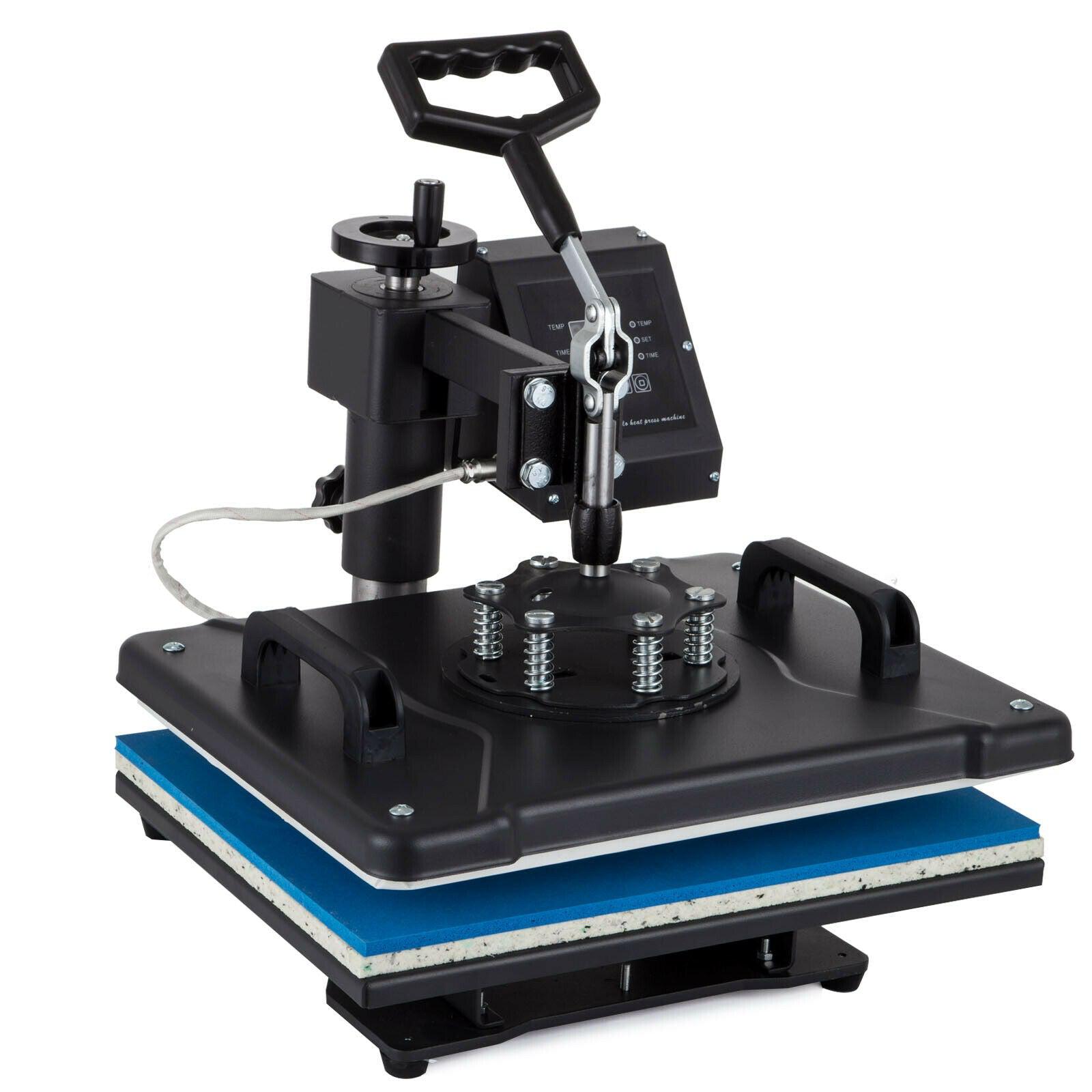 Flawless 8 In 1 Heat Press Machine For T-Shirts, Mugs, Hat, Plate | Mug Press | T Shirt Maker