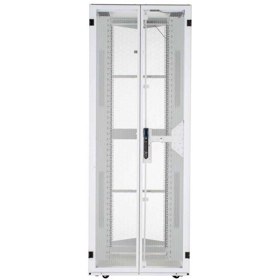 FlexFusion 45U Data Center Server Rack Cabinet - White Enterprise Enclosure | Panduit XG64512WS0001