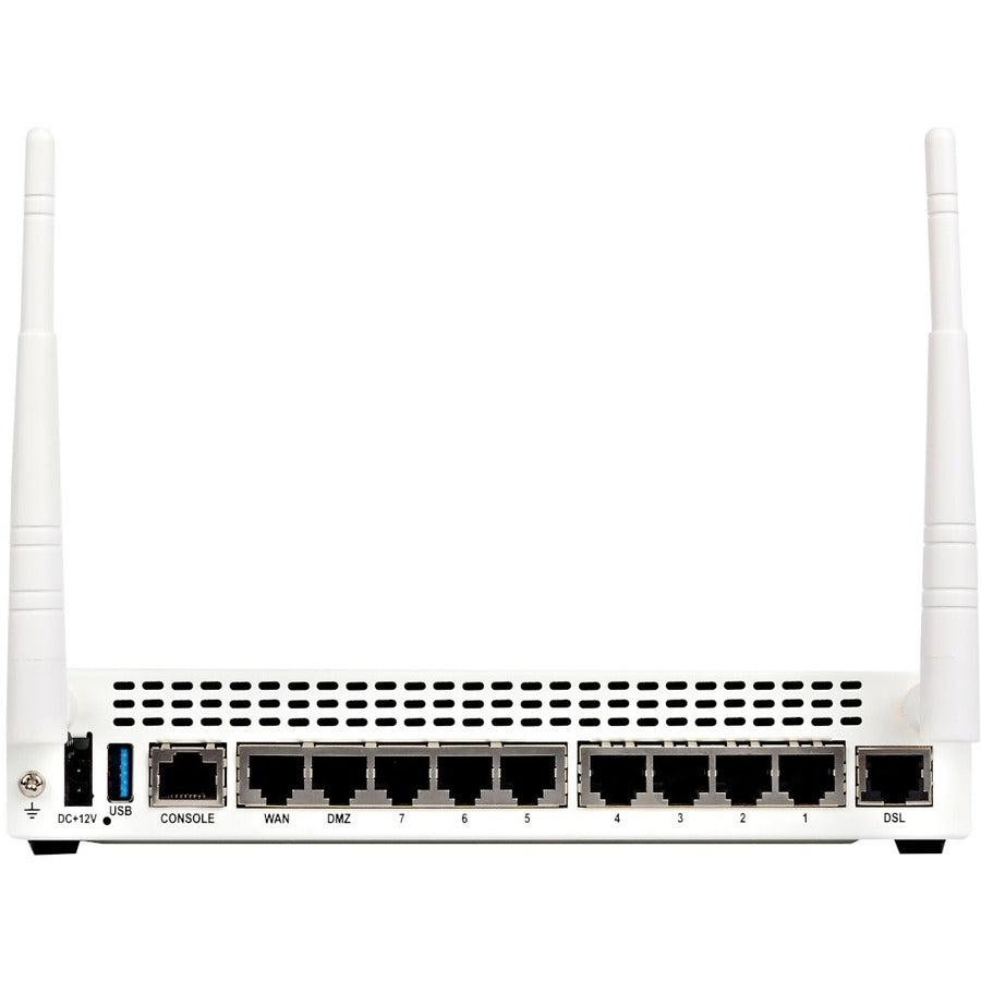 Fortinet 9 X Ge Rj45 Ports (Including 7 X Internal Ports, 1 X Wan Ports, 1 X Dmz Port), Internal Fwf-60E-Dsl-V