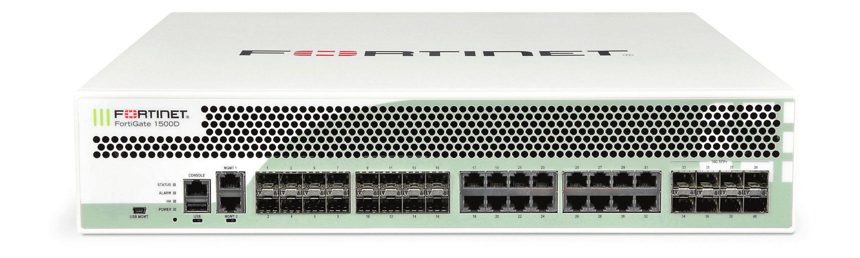 Fortinet Fortigate 1500D Hardware Firewall 2U 80000 Mbit/S