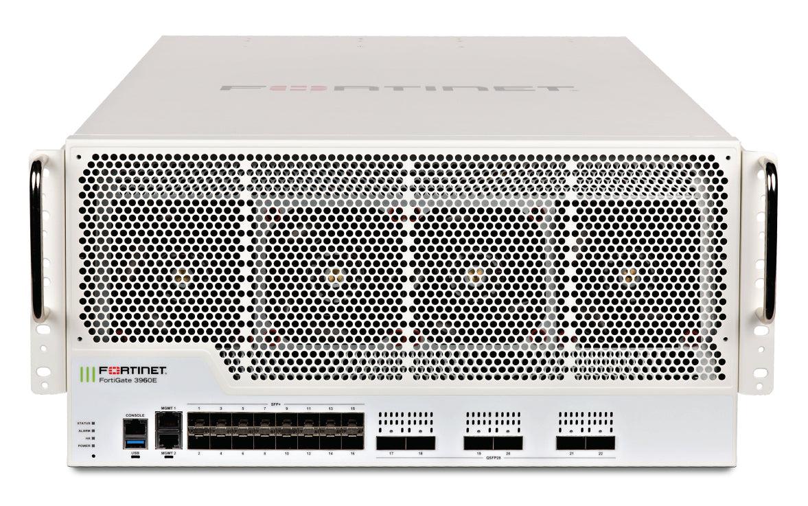 Fortinet Fortigate-3960E Hardware Plus 3 Year 24X7 Forticare And Fortiguard Enterprise Protection