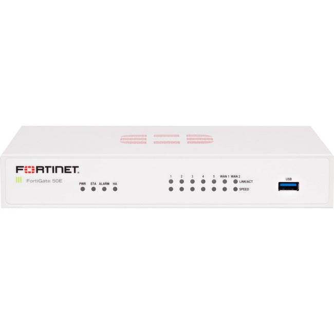 Fortinet FortiGate 50E Network Security/Firewall Appliance FG-50E-USG