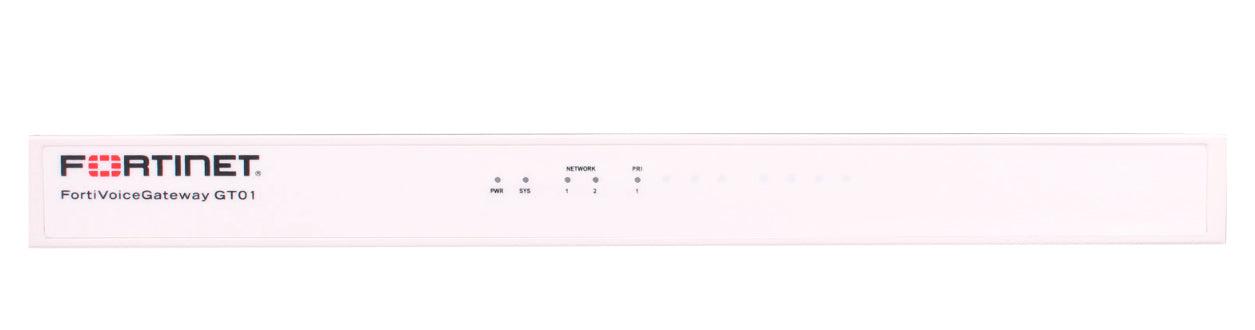 Fortinet Fortivoicegateway Gt01, 2 X 10/100/1000 Ports, 1 X Pri (T1/E1) Voice Gateway