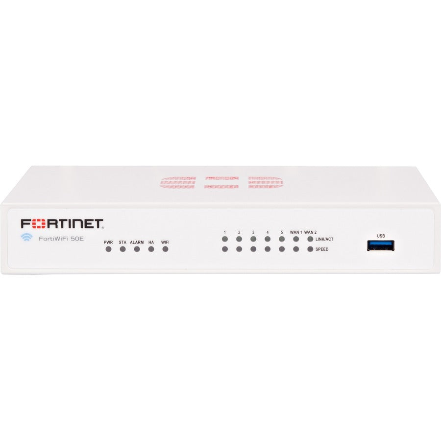 Fortinet FortiWifi FWF-50E Network Security/Firewall Appliance FWF-50E-I-BDL-950-60