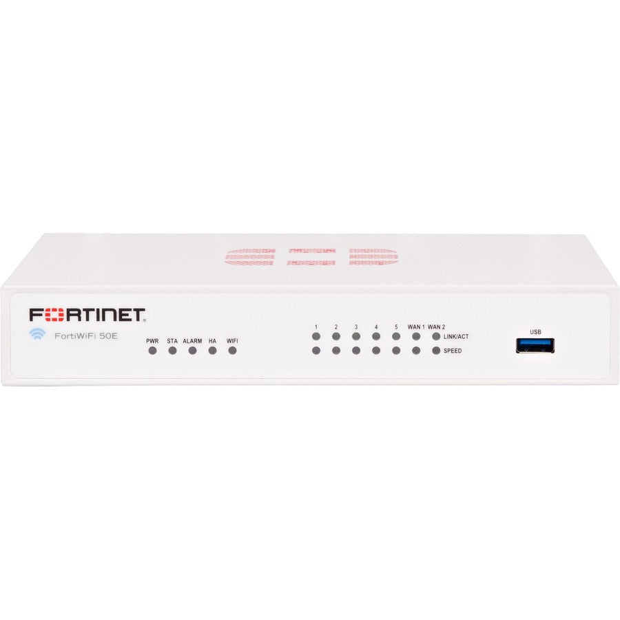 Fortinet FortiWifi FWF-50E Network Security/Firewall Appliance FWF-50E-S-BDL-950-12