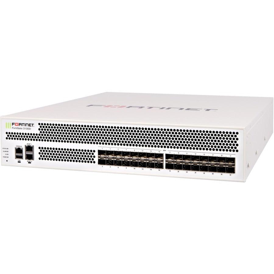 Fortinet Fortigate-3100D Hardware Plus 1 Year 24X7 Forticare And Fortiguard Enterprise Protection