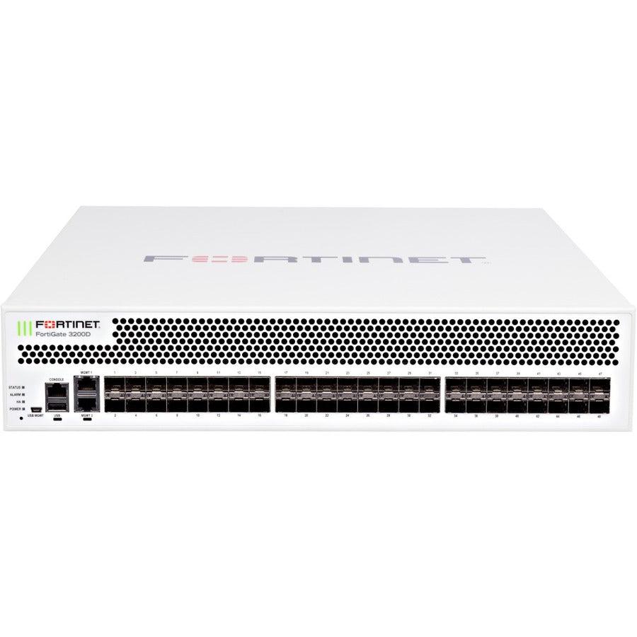 Fortinet Fortigate-3200D Hardware Plus 5 Year 24X7 Forticare And Fortiguard Enterprise Protection