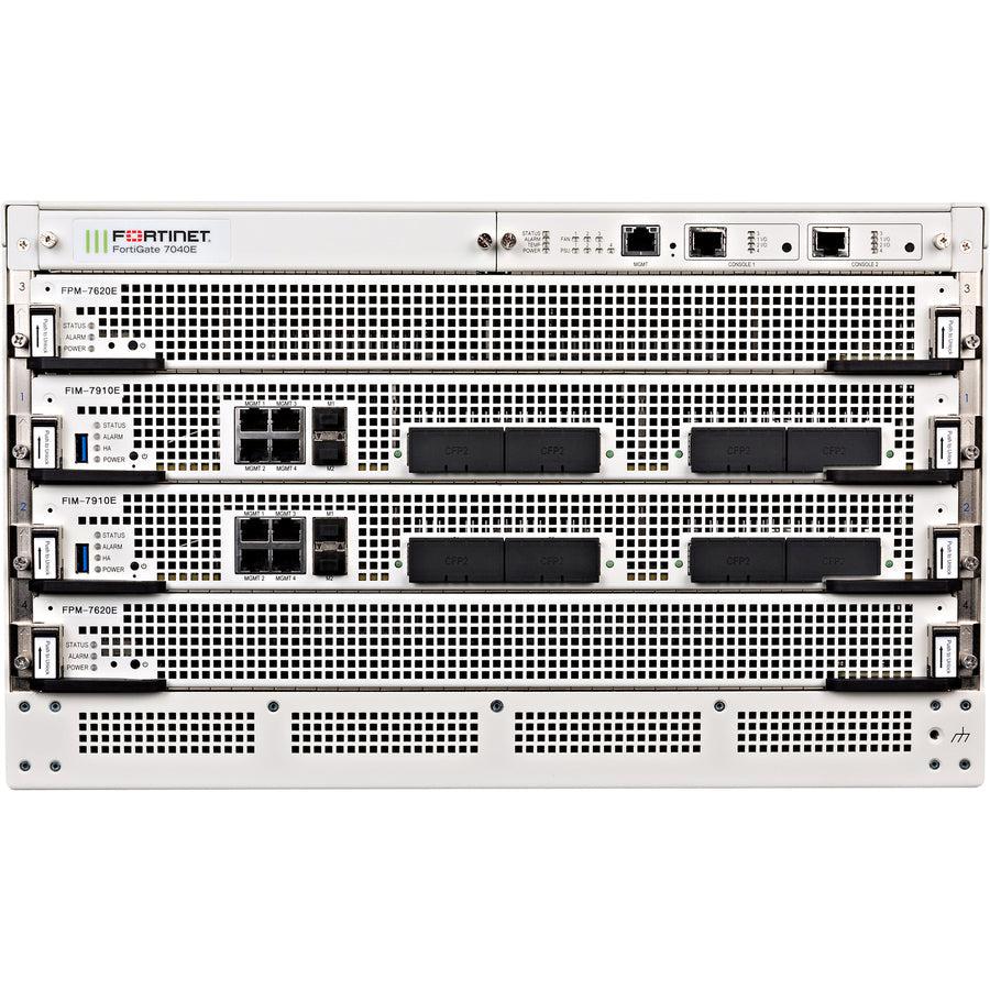 Fortinet Fortigate-7040E-8-Dc Hardware Plus 1 Year 24X7 Forticare And Fortiguard Unified Threat Protection (Utp)