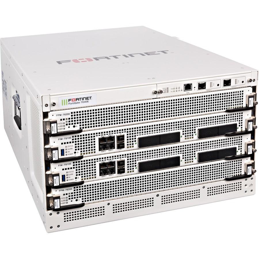 Fortinet Fortigate-7040E-9-Dc Hardware Plus 5 Year 24X7 Forticare And Fortiguard Unified Threat Protection (Utp)