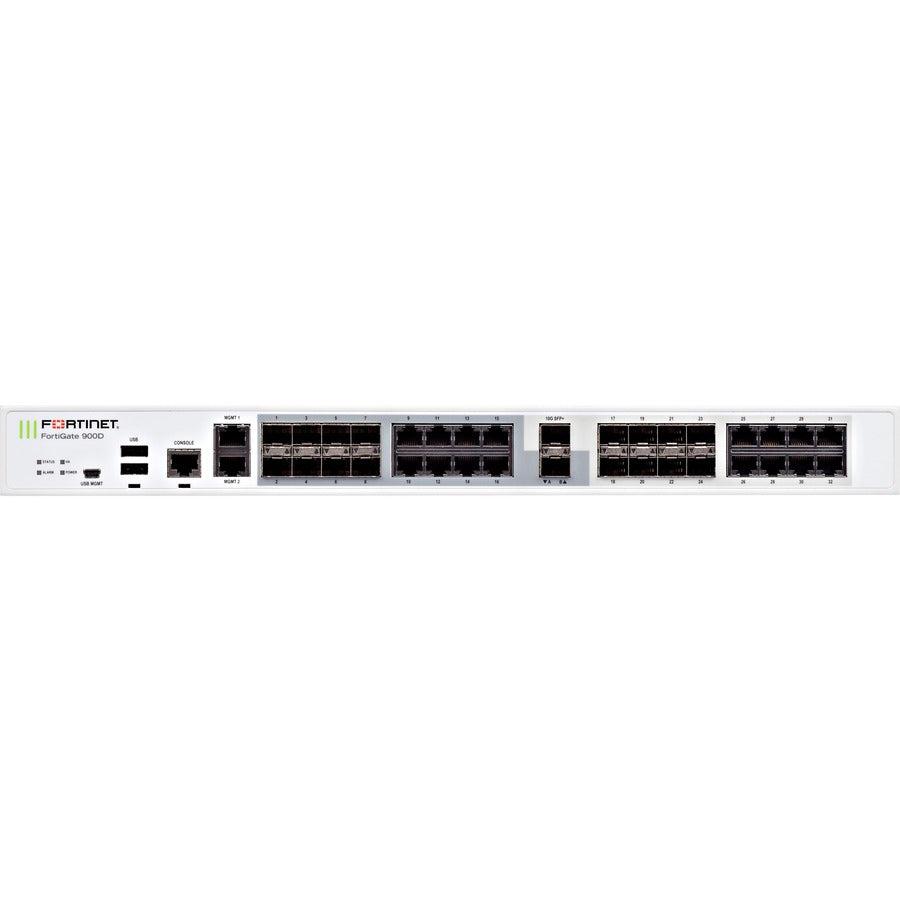 Fortinet Fortigate-900D Hardware Plus 1 Year 24X7 Forticare And Fortiguard Enterprise Protection