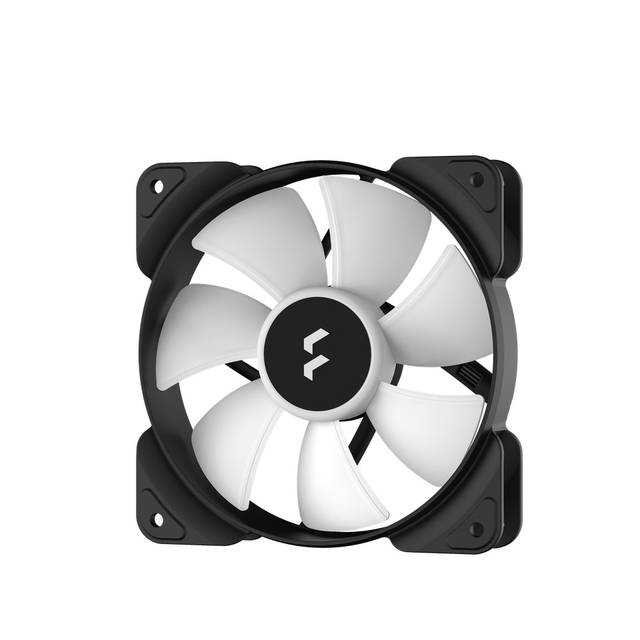 Fractal Design Aspect 12 Fd-F-As1-1205 Rgb 120Mm Pwm Wide 500-2000Rpm Range Black Frame Computer Case Fan