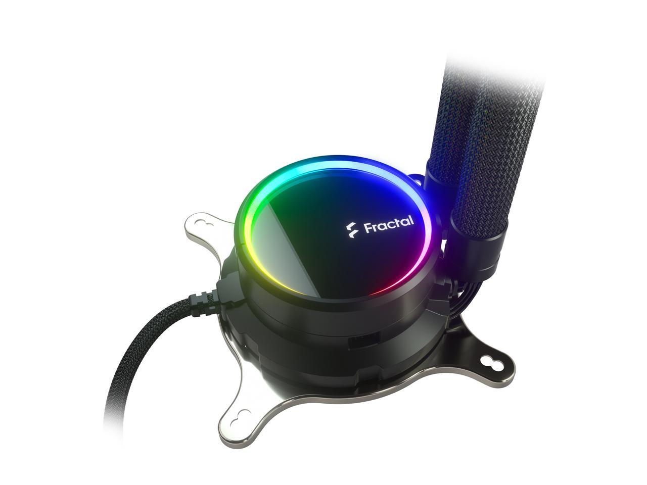 Fractal Design Celsius+ S28 Dynamic X2 Pwm Black 280Mm Silent Performance Slim Radiator Aio Cpu Liquid/Water Cooler