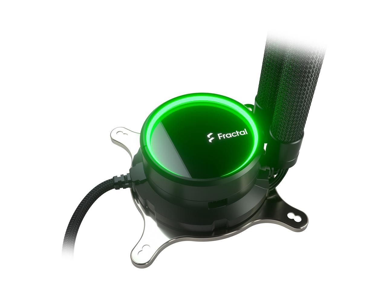 Fractal Design Celsius+ S28 Prisma Pwm Argb 280Mm Silent Performance Slim Radiator Aio Cpu Liquid/Water Cooler