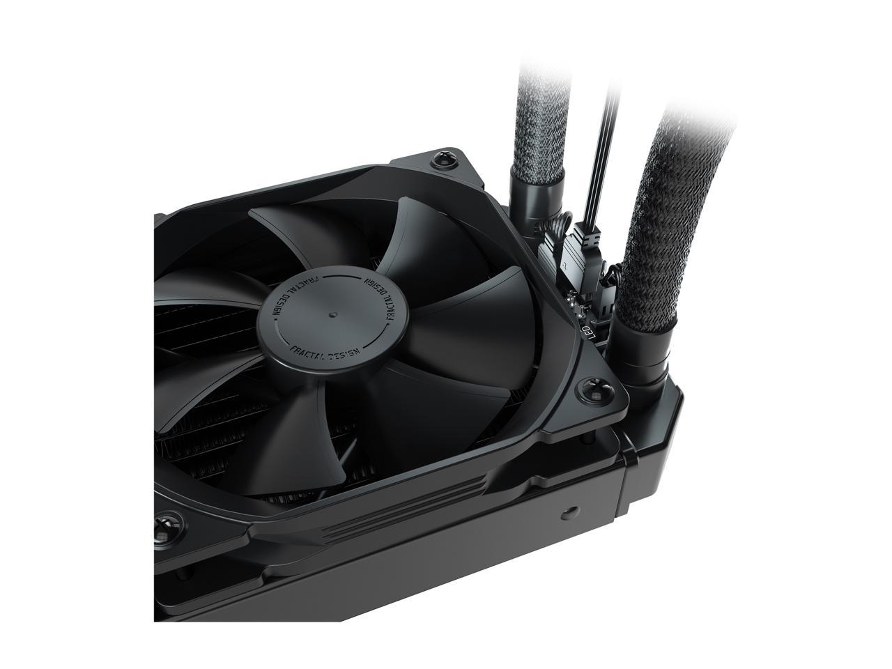 Fractal Design Celsius+ S36 Dynamic X2 Pwm Black 360Mm Silent Performance Slim Radiator Aio Cpu Liquid/Water Cooler