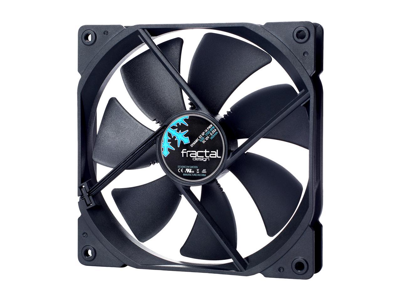 Fractal Design Dynamic X2 Gp-14 Pwm Fd-Fan-Dyn-X2-Gp14-Pwm-Bk 140Mm Case Fan