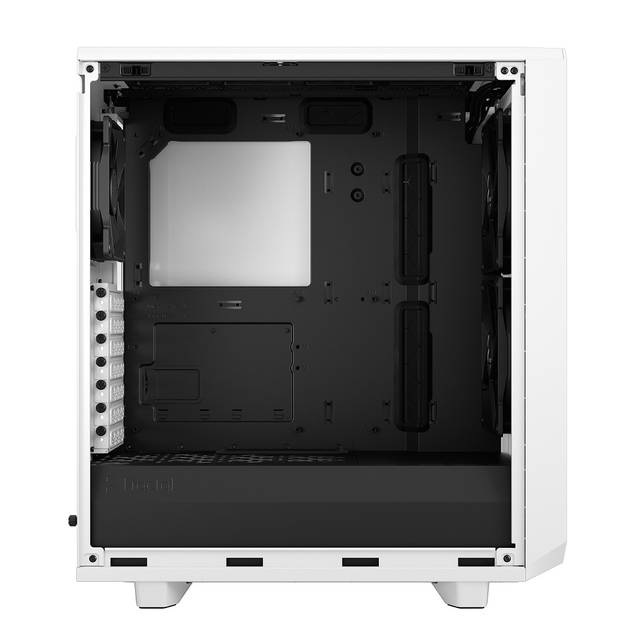 Fractal Design Fd-C-Mes2C-05 Meshify 2 Compact White Tempered Glass Clear Atx Mid Tower Computer Case (White)
