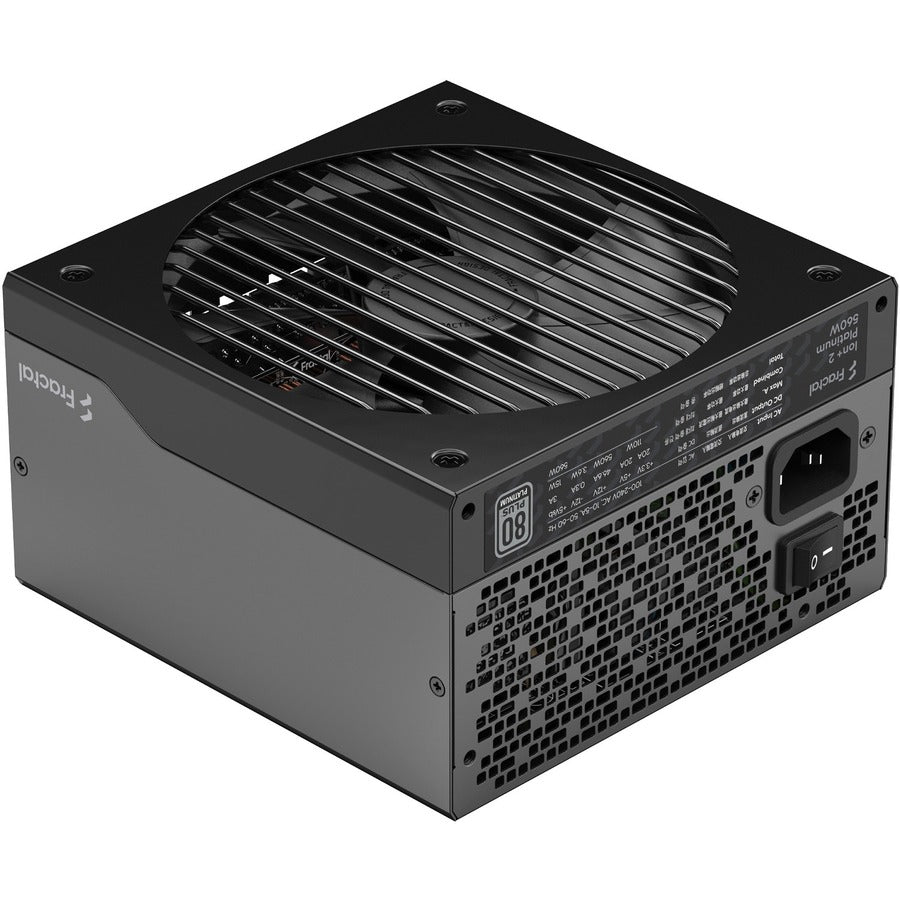 Fractal Design Ion+ 2 560W 80 Plus Platinum Certified 560W Full Modular Atx Power Supply/ Fd-P-Ia2P-560-Us