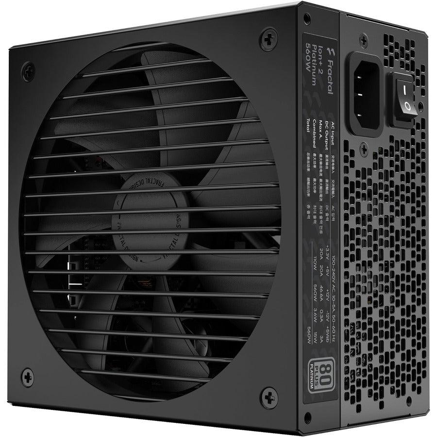 Fractal Design Ion+ 2 560W 80 Plus Platinum Certified 560W Full Modular Atx Power Supply/ Fd-P-Ia2P-560-Us