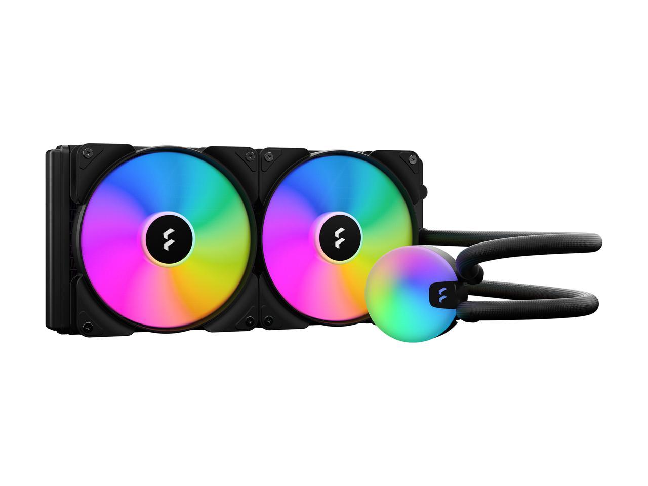 Fractal Design Lumen S28 Rgb Aspect 14 Rgb X2 Aio Cpu Liquid/Water Cooler/ Fd-W-L1-S2802