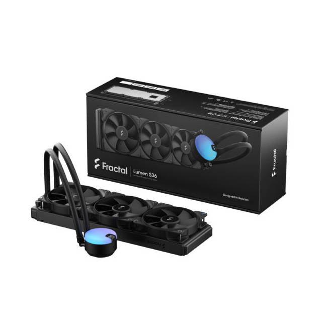 Fractal Design Lumen S36 Aspect 12 Pwm X3 Aio Cpu Liquid/Water Cooler/ Fd-W-L1-S3601
