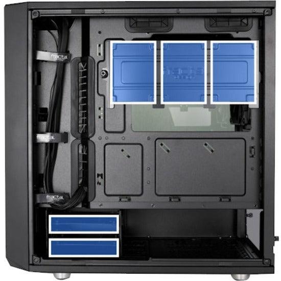 Fractal Design Meshify C Mini Dark Tg No Power Supply Microatx Case