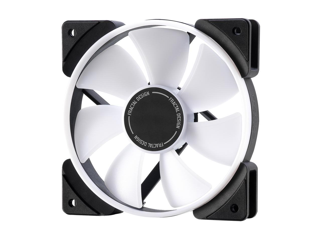 Fractal Design Prisma Al-12 120Mm Addressable Rgb Led Long Life Sleeve Bearing Computer Case Fan 3-Pack