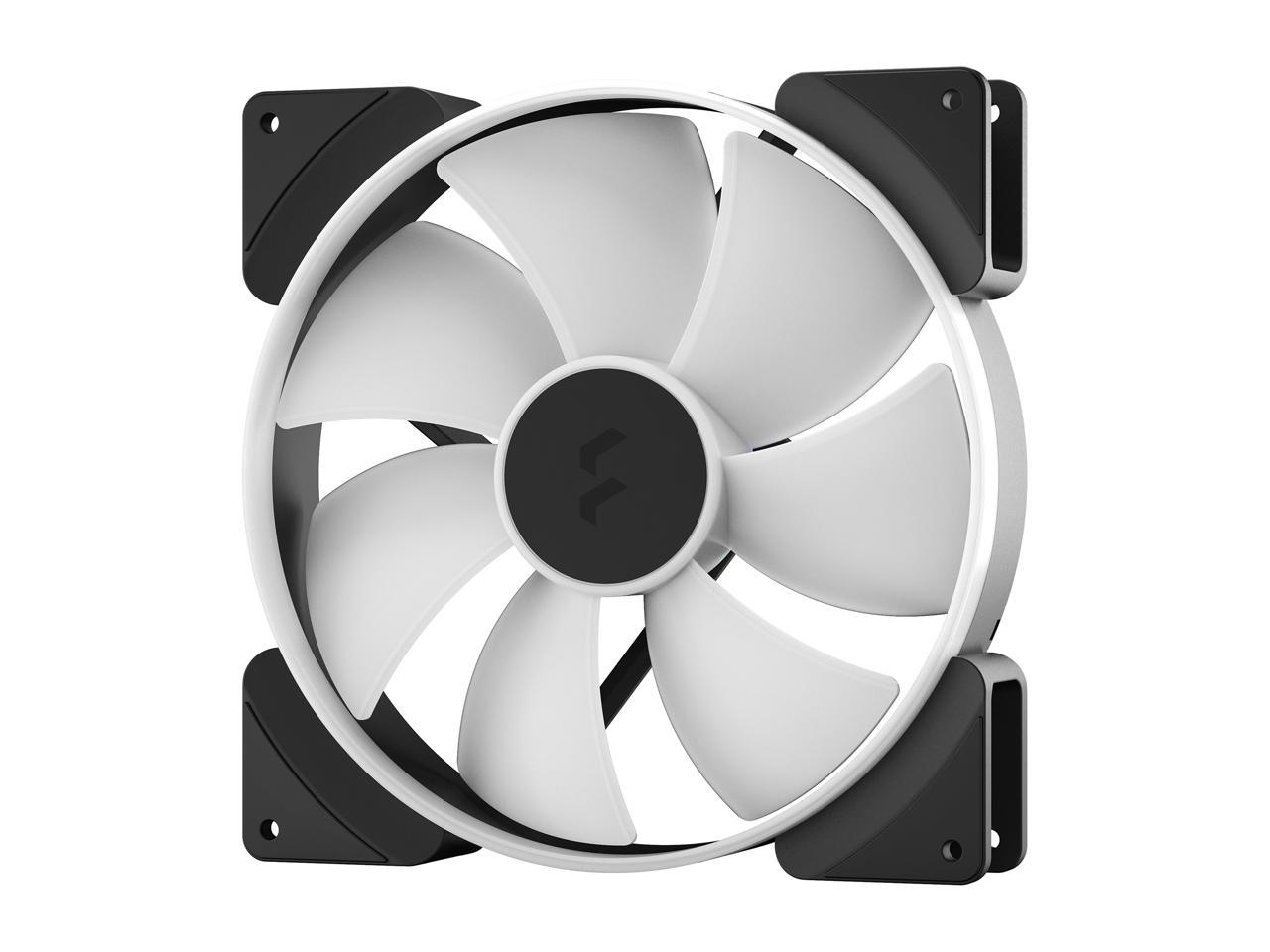 Fractal Design Prisma Al-18 Pwm 180 Mm Addressable Rgb Led Lls Bearing Computer Case Fan (2-Pack)