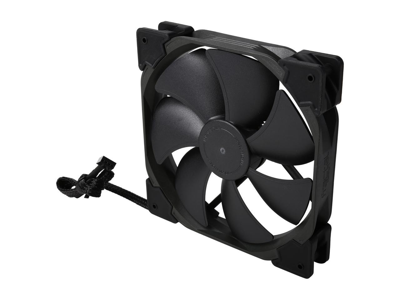 Fractal Design Venturi Hp Series Black Fluid Dynamic Bearing High Pressure Pwm 140Mm Radiator/Heatsink Optimized Fan