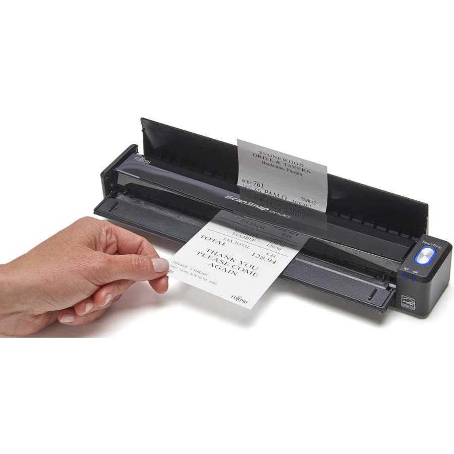 Fujitsu Ix100 Cdf + Sheet-Fed Scanner 600 X 600 Dpi A4 Black