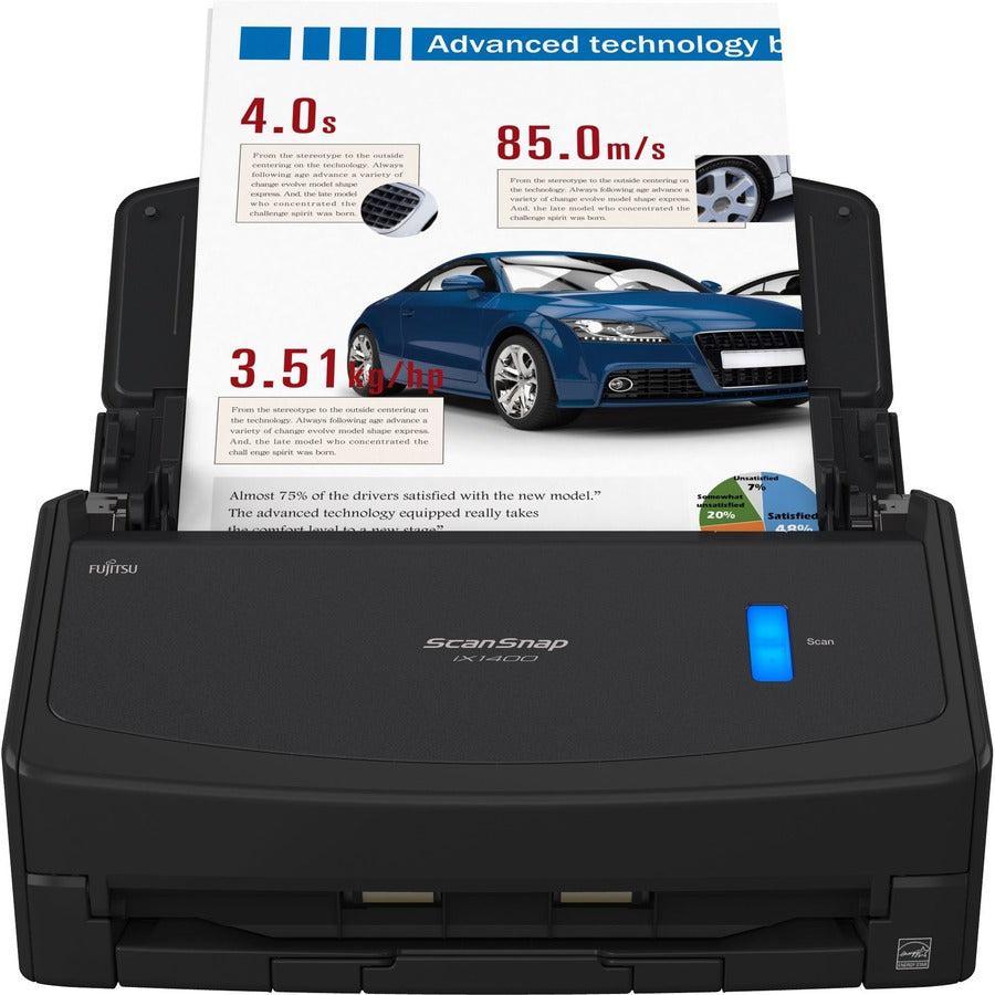 Fujitsu Scansnap Ix1400 Adf Scanner 600 X 600 Dpi A4 Black
