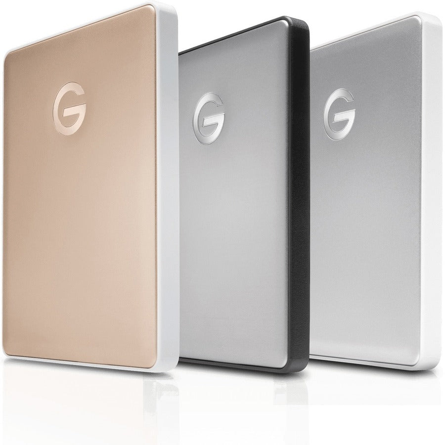 G-Technology G-DRIVE mobile USB-C 4 TB Portable Hard Drive - 2.5 External - Space Gray" 0G10347-1